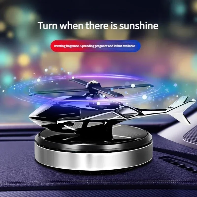 Car Air Solar Helicopter Decor - Vape Decoration ulasan dan harga
